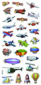 Hasta, Titanum Craft-fun Series, naklejki wypukłe, pojazdy latające