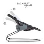 Hauck, Alpha Bouncer Deluxe, leżaczek, melange grey