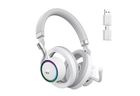 Havit, Fuxi-H8, otwarte słuchawki gamingowe, bezprzewodowe, białe