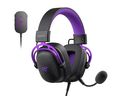 Havit, słuchawki gamingowe, H2002+U, czarno-fioletowy