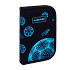 Head, piórnik, rozkładany, dwuklapkowy, Football Fan