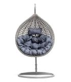 Hedo, fotel ogrodowy, bujany, wiszący, XXL