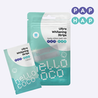 Hello Coco, Whitening Strips, paski wybielające z pap, 10 szt.