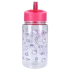 Hello Kitty, Drink Up, bidon ze słomką, różowy, 450 ml