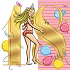 Henry, karnet z kopertą, urodziny 18, 15-15 cm, superwomen