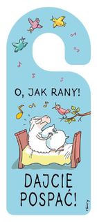 Henry, zawieszka na klamkę, dajcie pospać