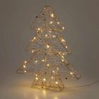 Home Styling Collection, choinka, figurka druciana z LED, 40 cm