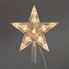 Home Styling Collection, czubek na choinkę, gwiazda LED, 21 cm