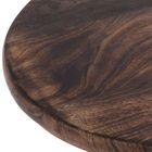 Home Styling Collection, deska drewniana okrągła z uchwytem, 40-29 cm