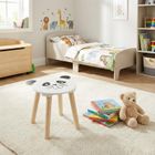 Home Styling Collection, drewniany stołek dziecięcy, safari, 28 cm