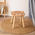 Home Styling Collection, drewniany stołek dziecięcy, safari, 28 cm