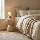 Home Styling Collection, Dune, metalowy stolik pomocniczy, 45,5 cm