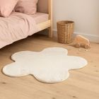 Home Styling Collection, dywan do pokoju dziecięcego, kwiatek telos, 90-60 cm