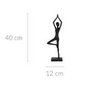 Home Styling, Collection, figurka joga Vrksasana, wys. 40 cm