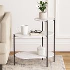 Home Styling Collection, Fronti, stolik 3-poziomowy, 64-33-63 cm