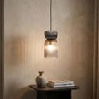 Home Styling Collection, Gloa, szklana lampa wisząca, 26 cm