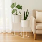 Home Styling Collection, Idem, kwietniki metalowe, 2 szt.