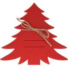 Home Styling Collection, kieszonki na sztućce świąteczne, choinki, 4 szt.