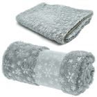 Home Styling Collection, koc polarowy, szary, 130-160 cm