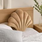Home Styling Collection, Morni, poduszka ozdobna w kształcie muszli, 43-33 cm