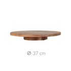 Home Styling, Collection, okrągła deska obrotowa, drewno akacji, Ø 37 cm