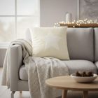 Home Styling Collection, poduszka dekoracyjna, świąteczny wzór, 45-45 cm