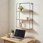 Home Styling Collection, półka ścienna do pokoju, home flow, 30-10-50 cm