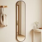 Home Styling Collection, Soro, owalne lustro na ścianę, 30-100 cm