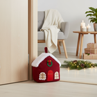 Home Styling Collection, stoper do drzwi, dom świętego mikołaja