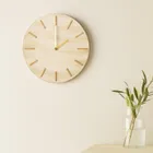 Home Styling Collection, Sum, minimalistyczny zegar ścienny, marmur, 30 cm