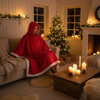 Home Styling Collection, świąteczne poncho dla dorosłych