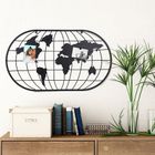 Home Styling Collection, tablica magnetyczna, mapa świata