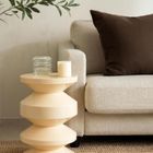 Home Styling Collection, Tafel, metalowy stolik pomocniczy, 31 cm