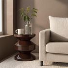 Home Styling Collection, Tafel, metalowy stolik pomocniczy, 31 cm