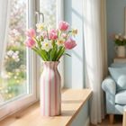 Home Styling Collection, Våg, ceramiczny wazon, 25 cm