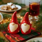 Home Styling Collection, Yulora, solniczka i pieprzniczka, cermiczne gnomy