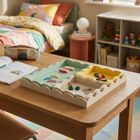 Home Styling Collection, zestaw 4 tac, drewnianych, 30-30-3 cm