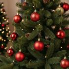 Home Styling Decoration, bombki choinkowe, nietłukące, czerwone, 6 cm, 9 szt.