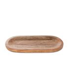 Homla, Acacia, taca dekoracyjna, z drewna akacjowego, 25-12-2 cm