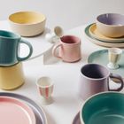 Homla, Alagi, kubek, różowy z kaczuszką, 0,25l