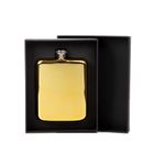 Homla, Alcole Flask, piersiówka, złota, 0,2l