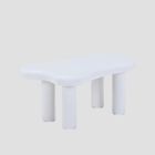 Homla, Alto, stolik kawowy, lakierowany, biały, 100-60-45 cm