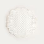 Homla, Alven, maty stołowe, ecru okrągłe z pikowaniem, 38 cm, 2 szt.