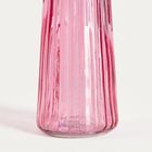 Homla, Amily, wazon, szklany różowy, 6,5-23 cm