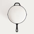 Homla, Andreas, patelnia żeliwna, beżowo-czarna, 26 cm