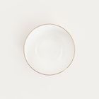 Homla, Auroo, miseczka, ze złotą obwódką, 14 cm