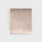 Homla, Aurum, narzuta welwetowa z pikowaniem, złota, 220-240 cm, 745577