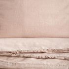 Homla, Avelia, pościel, satynowa z domieszką wiskozy beżowa, 140-200 cm