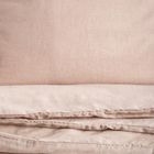 Homla, Avelia, pościel, satynowa z domieszką wiskozy beżowa, 160-200 cm