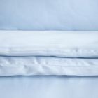 Homla, Avelia, pościel, satynowa z domieszką wiskozy niebieska, 140-200